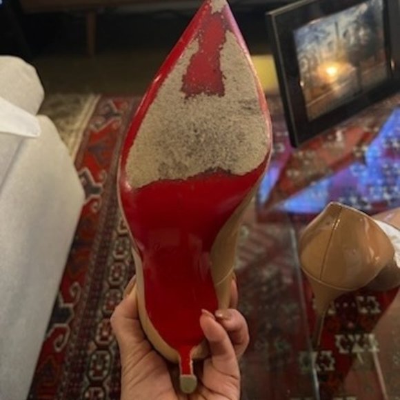 Christian Louboutin So Kate Nude Womens 6 US / 36.5 EU - Picture 3 of 9